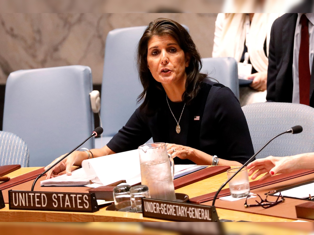 Russia 'cheating' on UN sanctions on North Korea, accuses US Ambassador Nikki Haley 