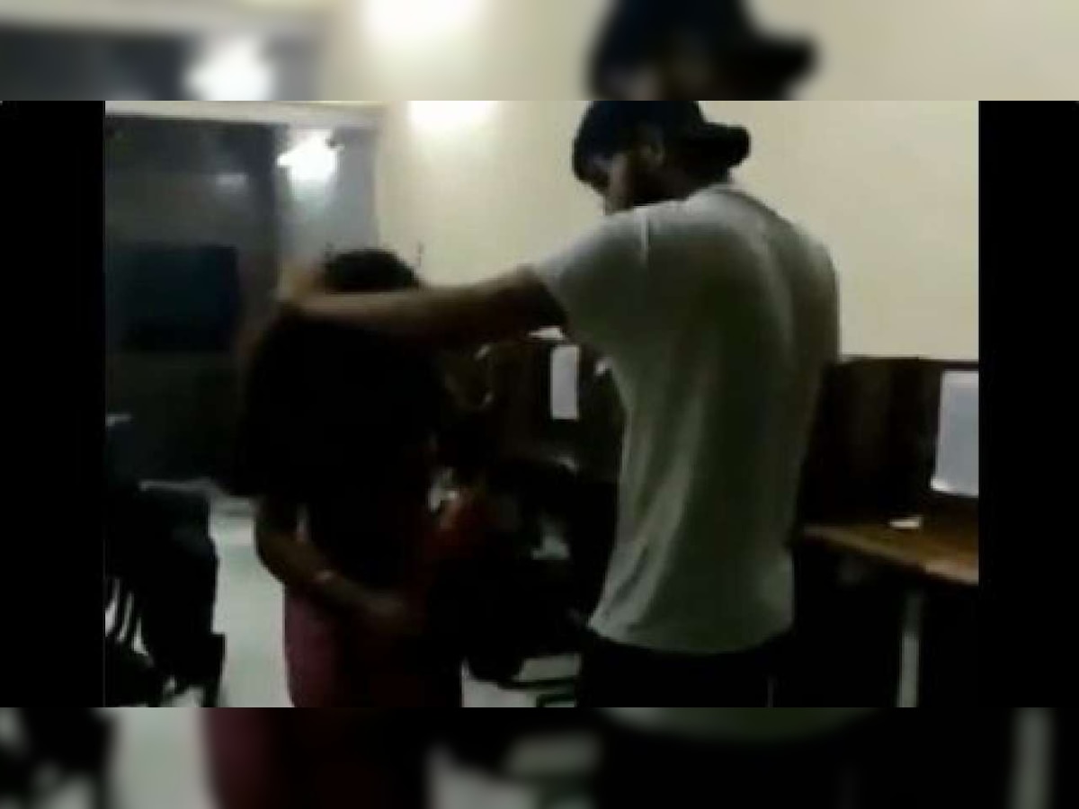 Amulya Xxx Video - Delhi Police suspends cop whose son thrashed woman in viral video