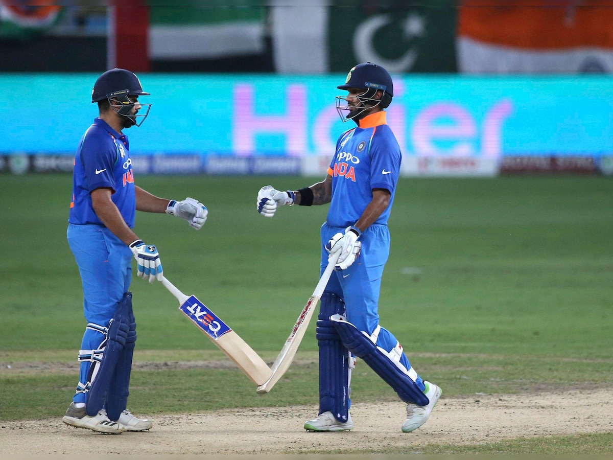 Stats: Rohit Sharma, Shikhar Dhawan bring up record-breaking partnership against Pakistan