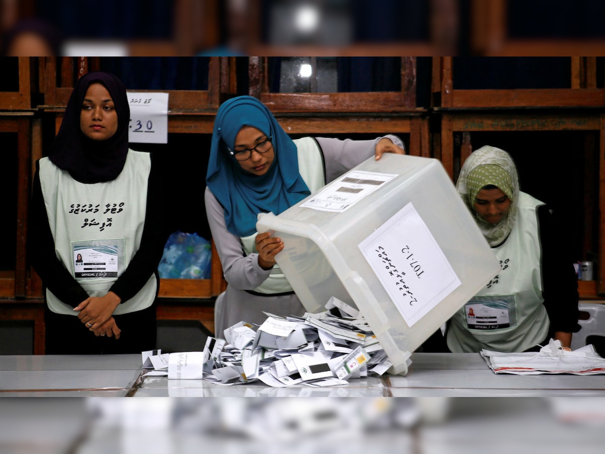 Maldives Elections: Polling closes after 'extraordinary turnout'