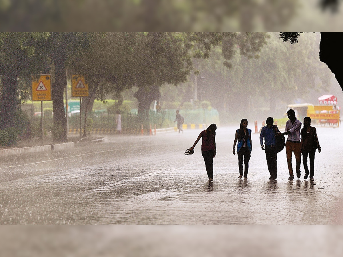 Delhi air turns good as rains lash the city