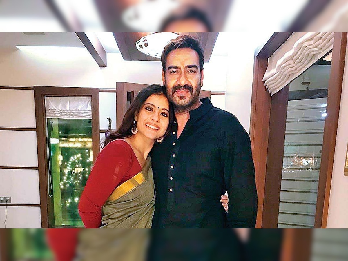 Ajay Devgn shares Kajol's Whatsapp number on Twitter and the netizens are having a field day!