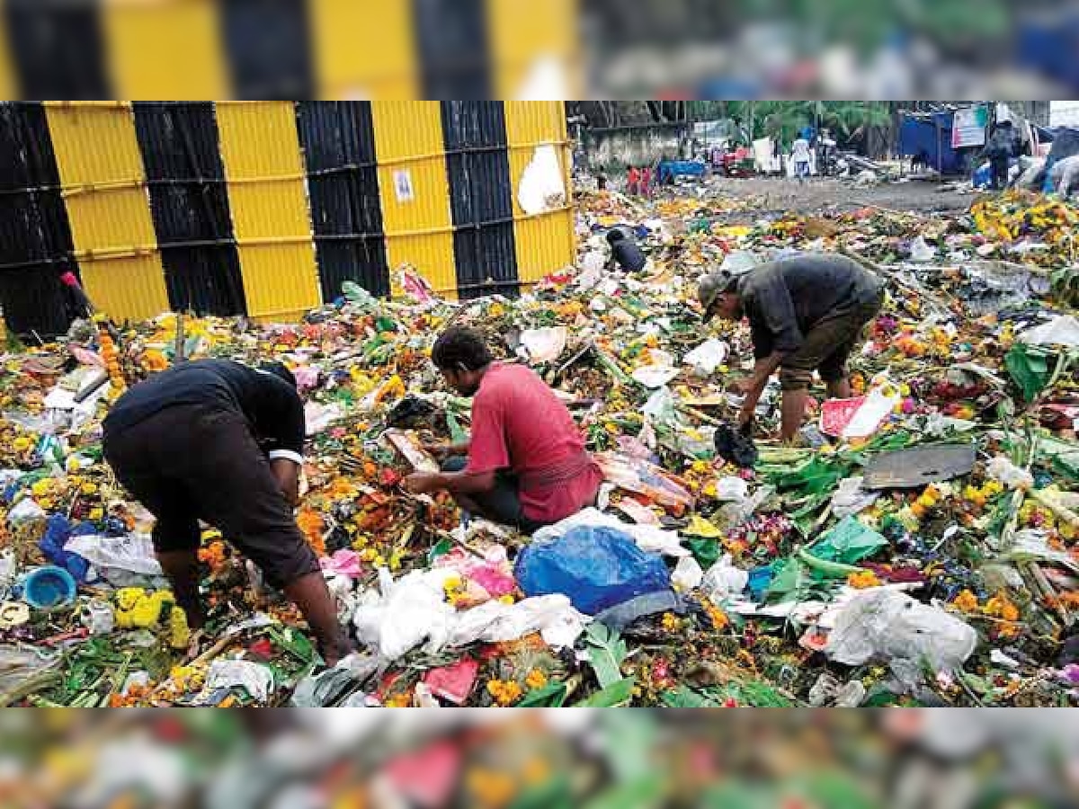 BMC collects 990 tonne of nirmalya this year from various parts of Mumbai