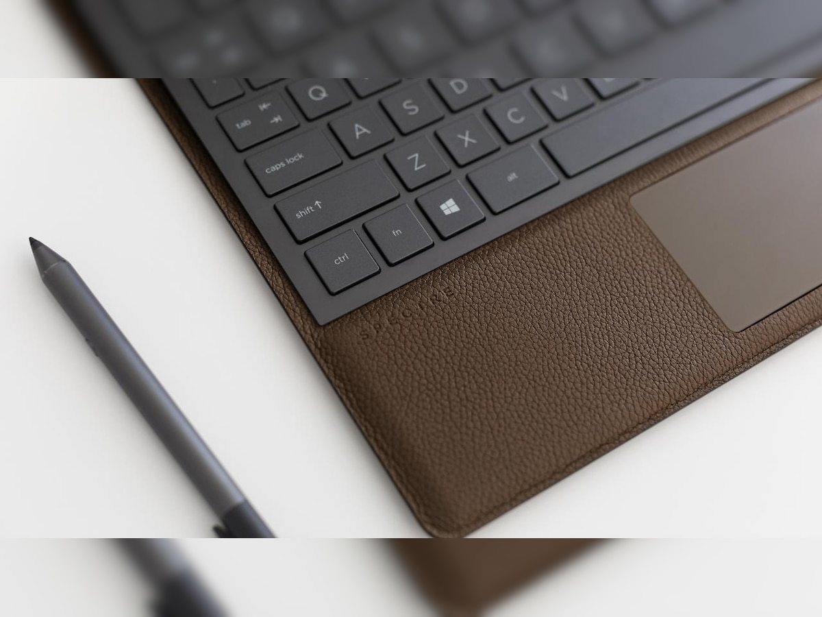 HP’s new laptop, the Spectre Folio is made out of leather