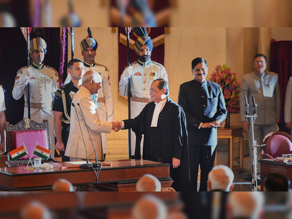 Justice Ranjan Gogoi takes oath as 46th Chief Justice of India