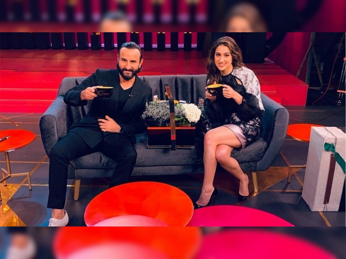 Koffee With Karan 6: Saif Ali Khan and daughter Sara Ali Khan are Karan Johar's first guests 