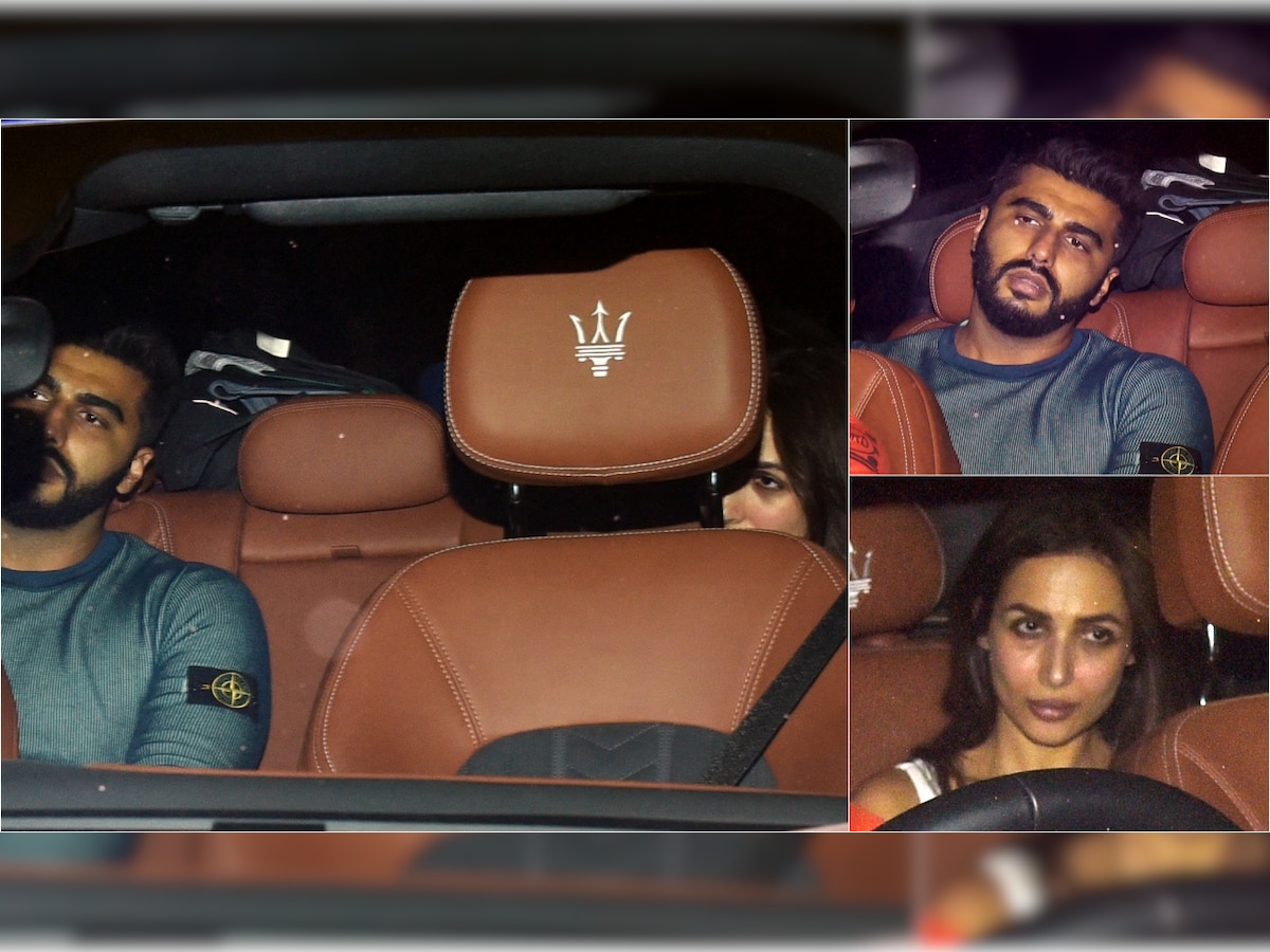 Arjun Kapoor and Malaika Arora's alleged romance once again grabs eyeballs as they get spotted in the same car