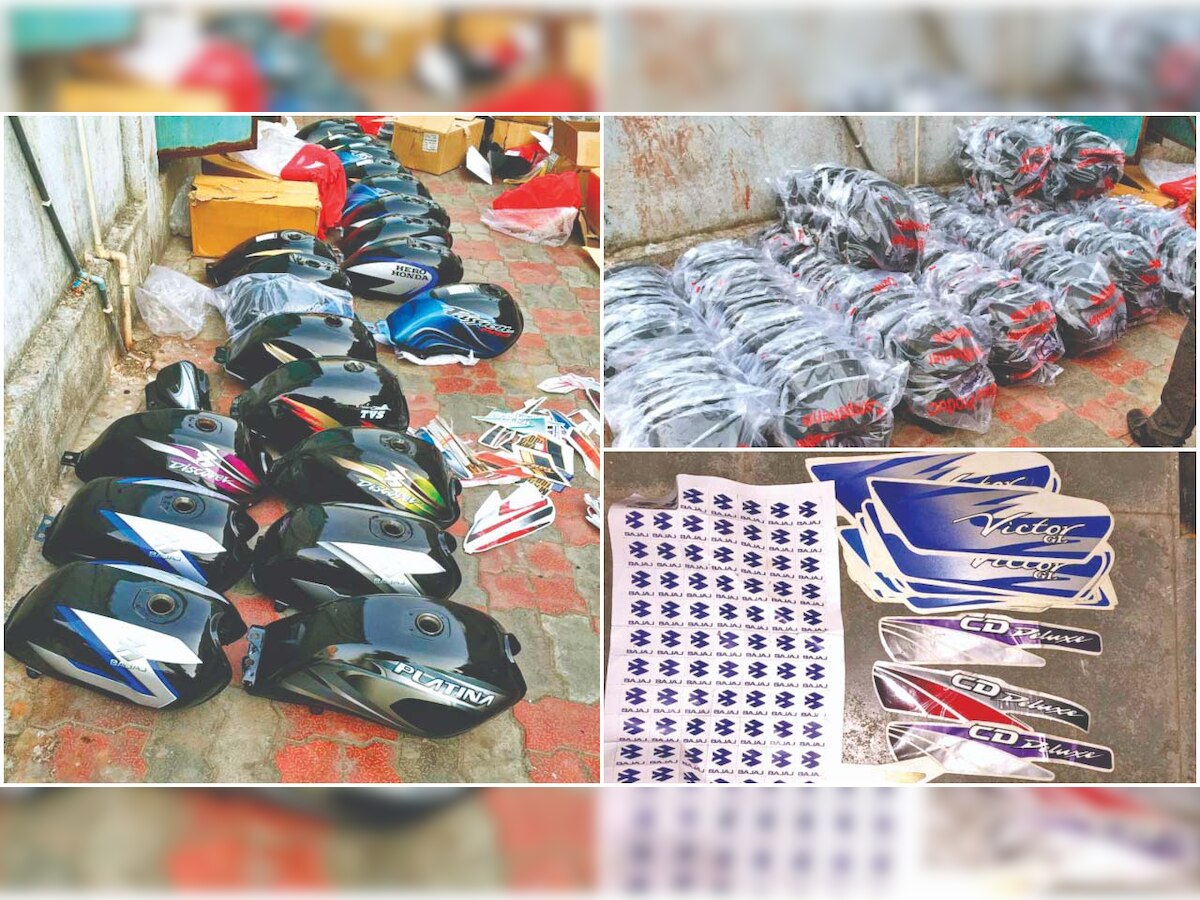 Ahmedabad: Duplicate automobile parts worth Rs 23.04 lakh seized, two held