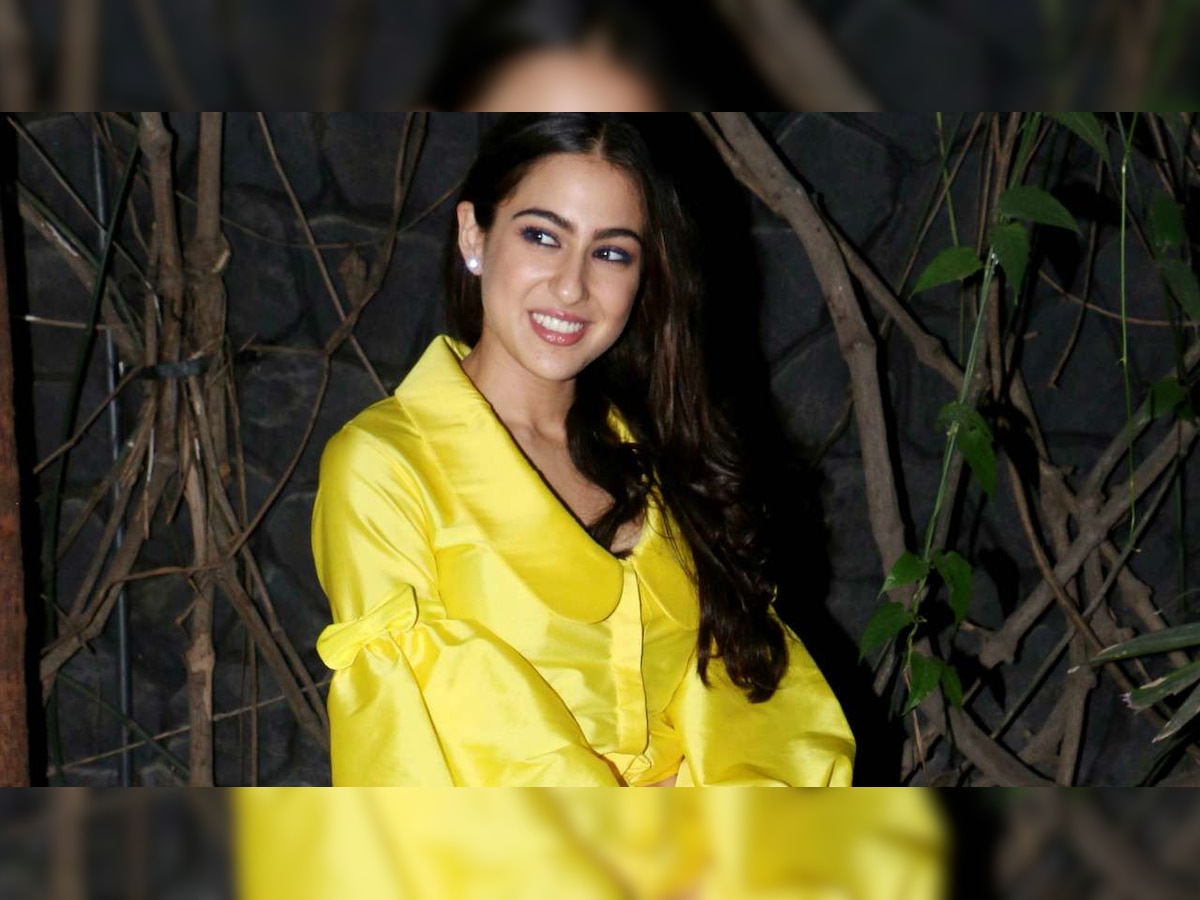 Check out Sara Ali Khan on cloud nine, literally