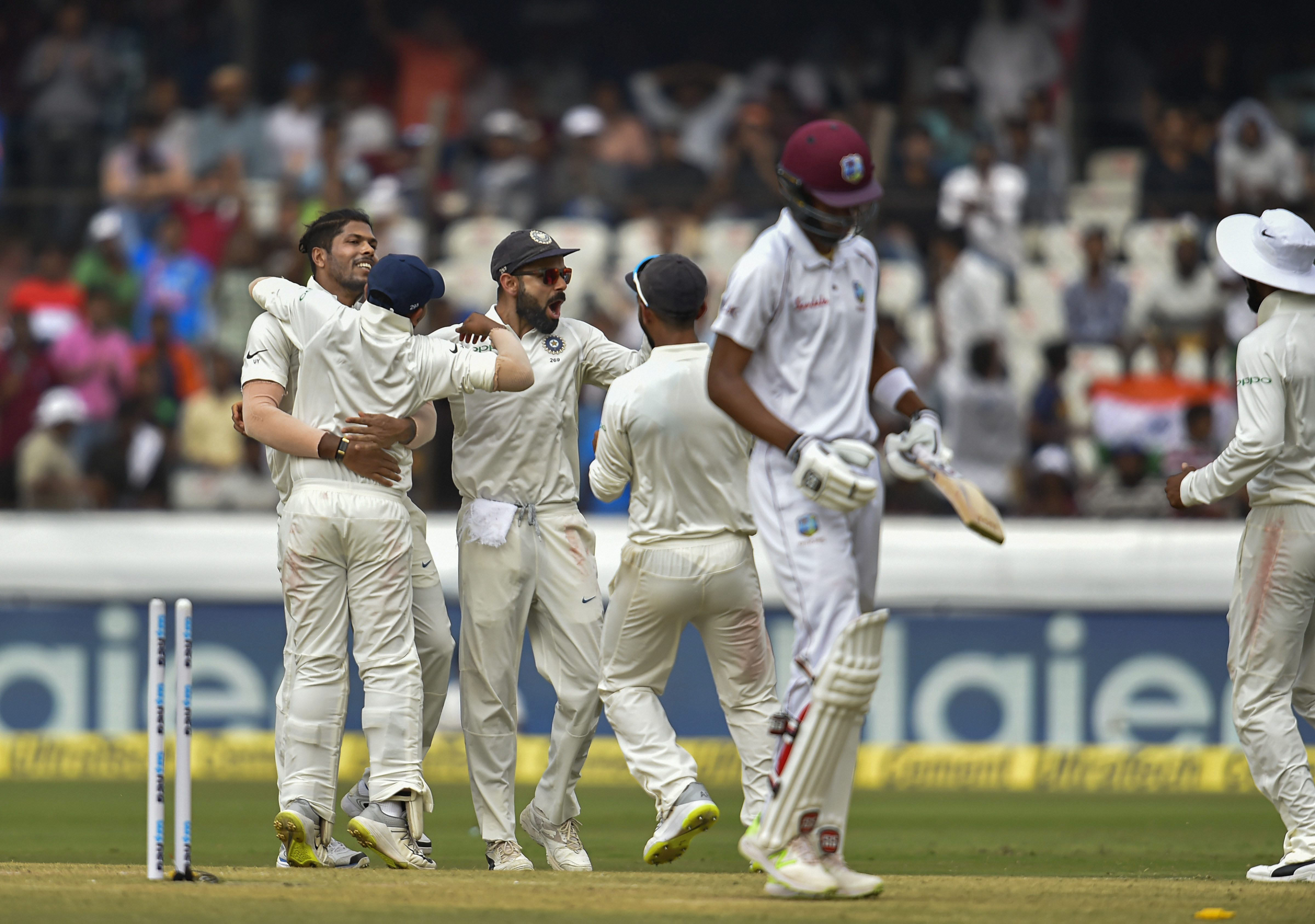 India vs West Indies 2nd Test, Day 3 Live cricket score, updates and pictures as it happens in