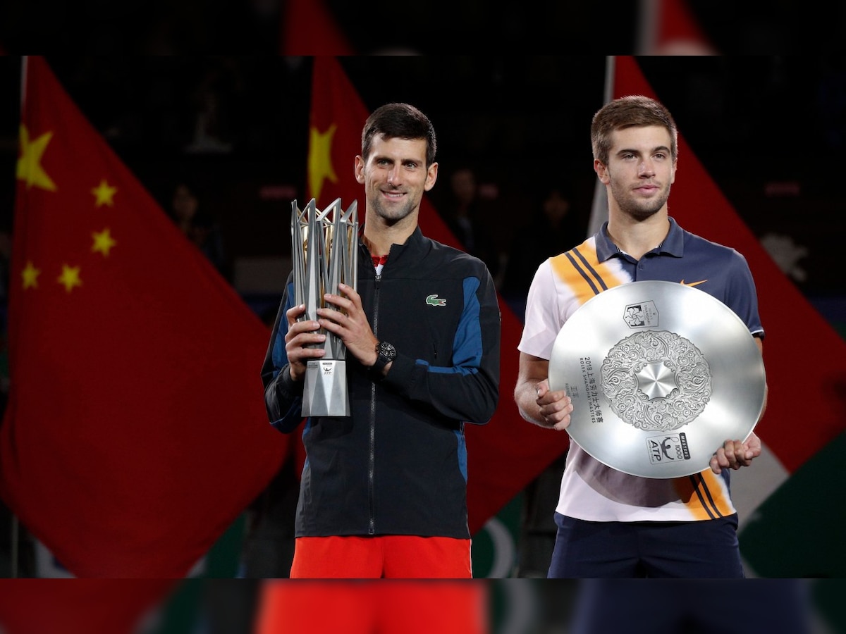 Shanghai Masters: Novak Djokovic eases past Borna Coric in straight sets; closes on ATP No. 1 rank