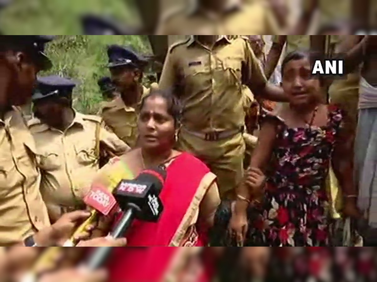 Andhra woman returns without Sabarimala darshan as protests mount