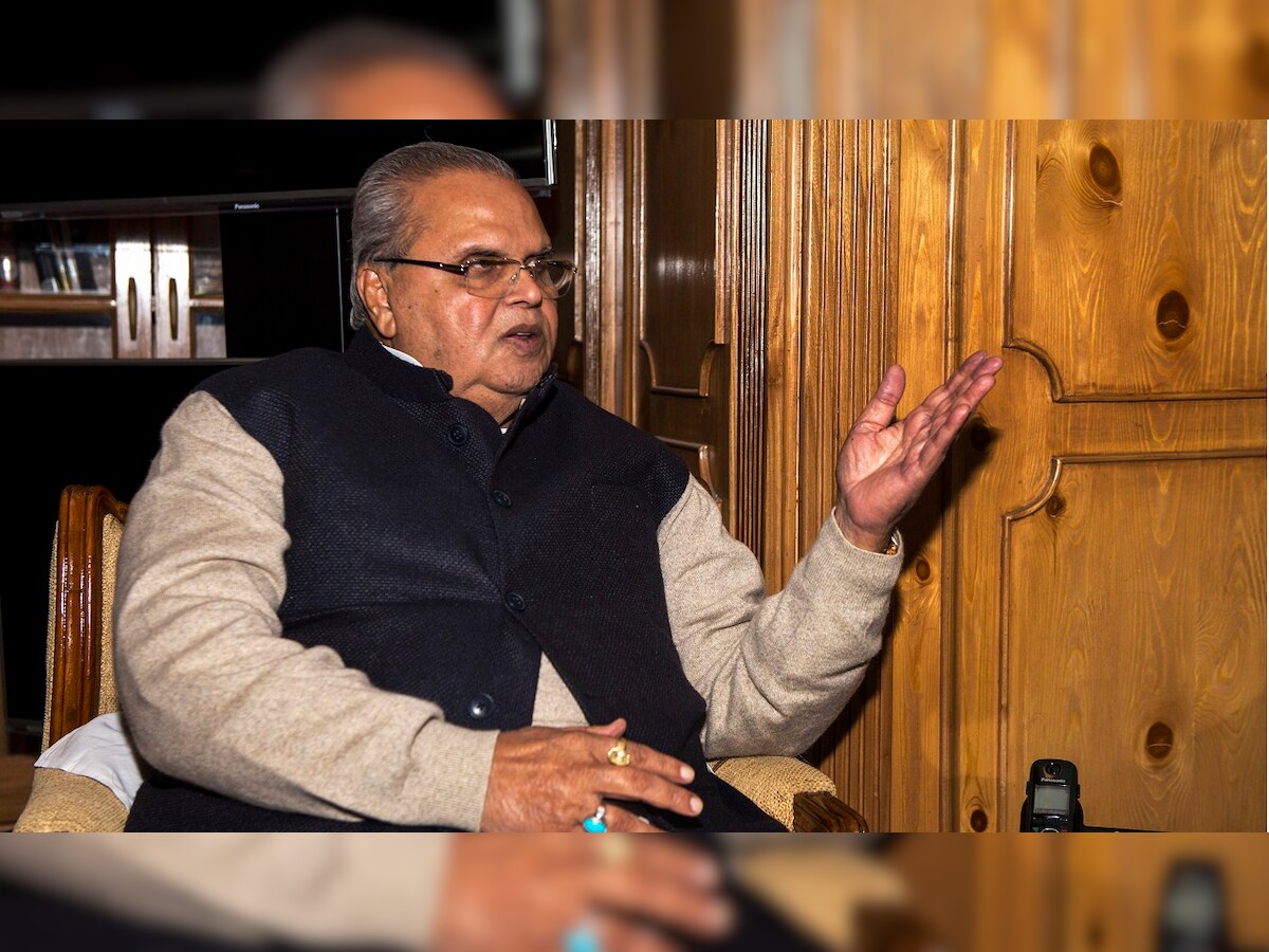 Militants should not expect bouquets if they fire bullets: J-K Governor Satya Pal Malik