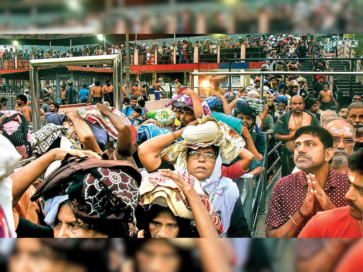 Sabarimala standoff: Devotees thwart woman scribe’s shrine visit plans, observe hartal