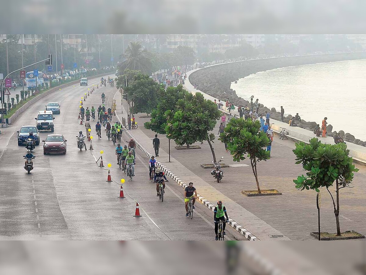 BMC starts constructing second phase of cycle track