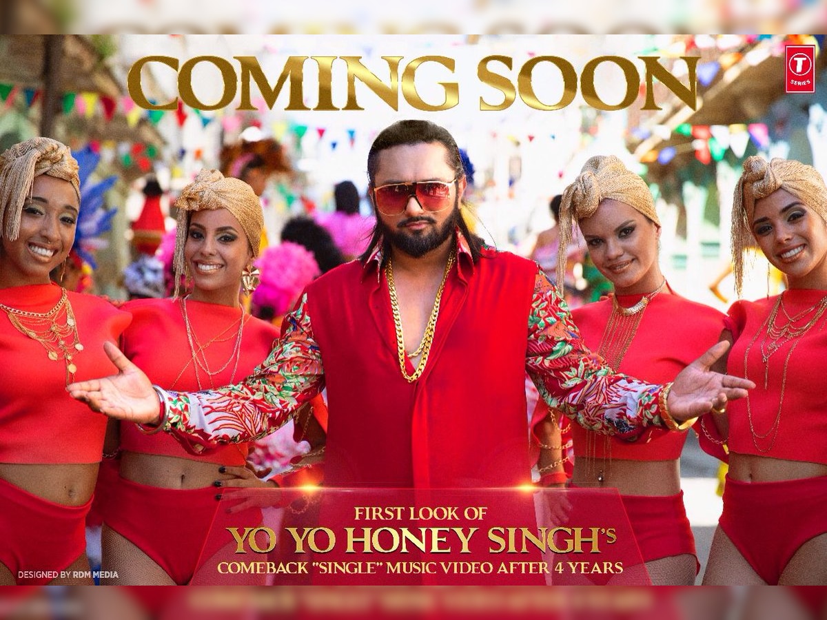 Yo Yo Honey Singh Shares The First Look Of His Comeback Singles Music Video After 4 Years 