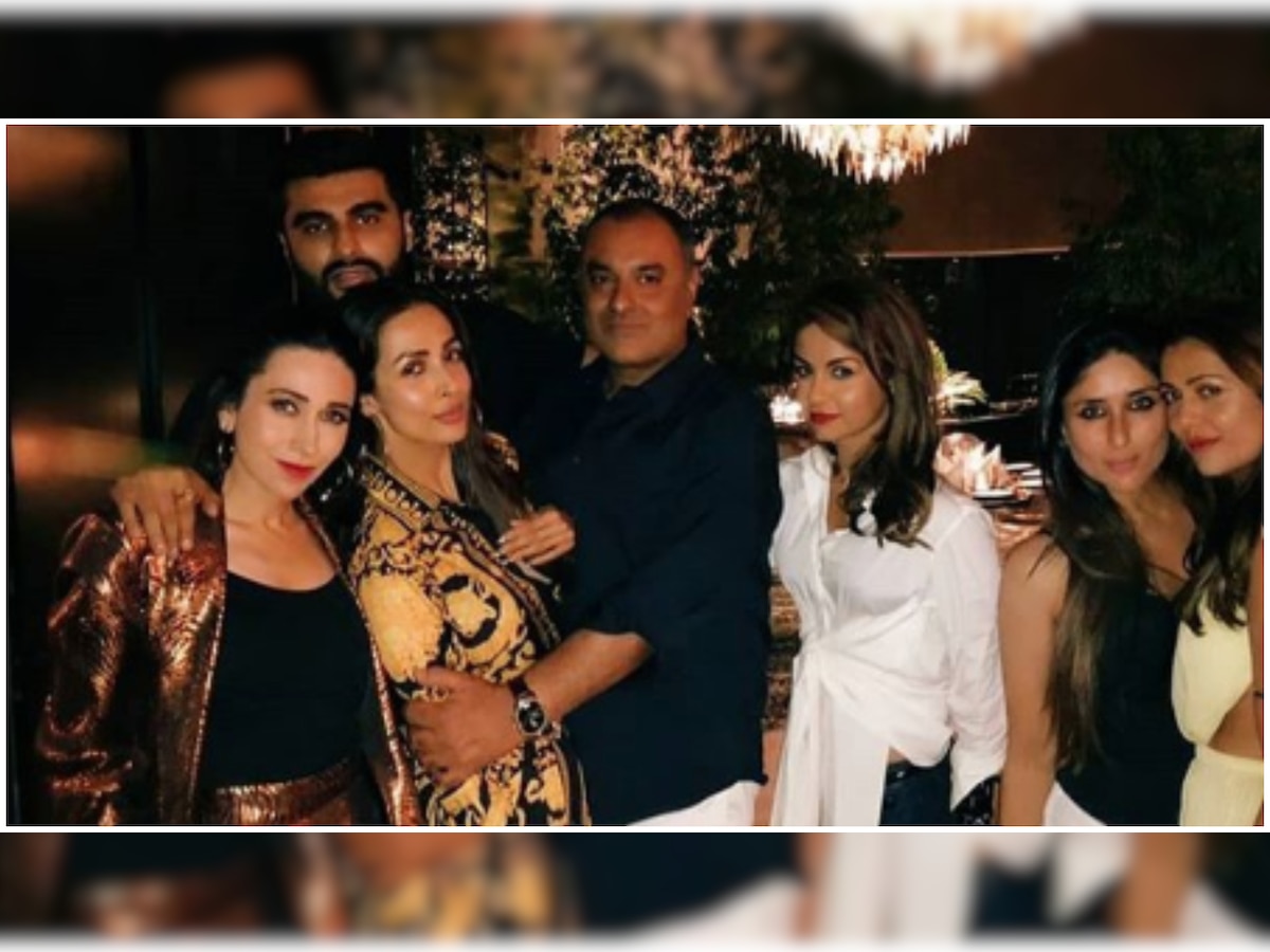 Malaika Arora and Arjun Kapoor enjoy the night with Kareena Kapoor Khan, Karisma and others, check out pics