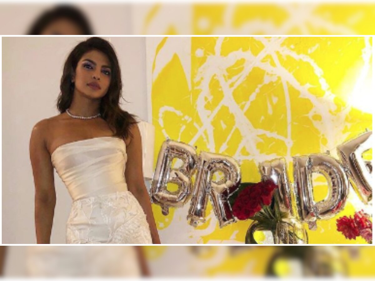 In Pics: Priyanka Chopra looks ravishing at her bridal shower and we can't take our eyes off her!