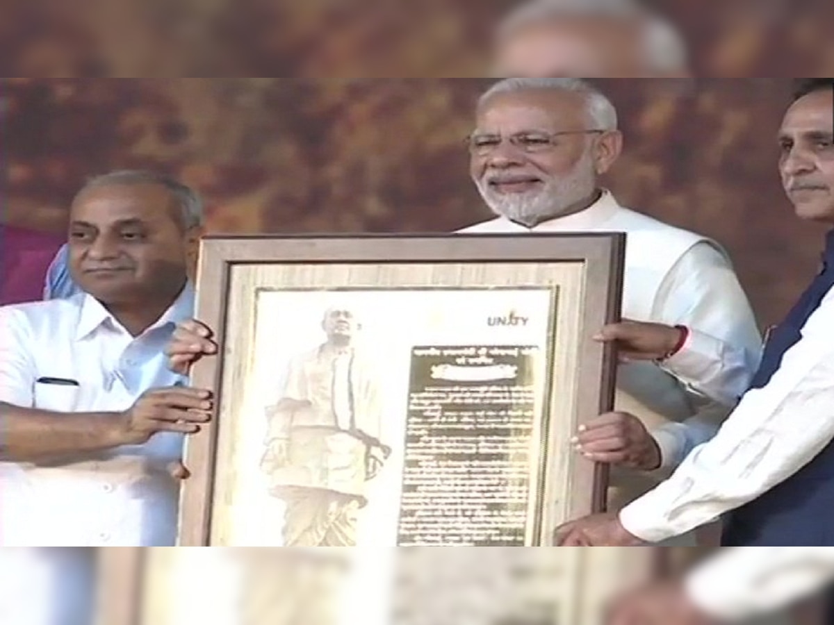 PM Modi unveils Sardar Patel's Rs 2,900-Crore 'Statue of Unity'; says no Indian will ever forget this day