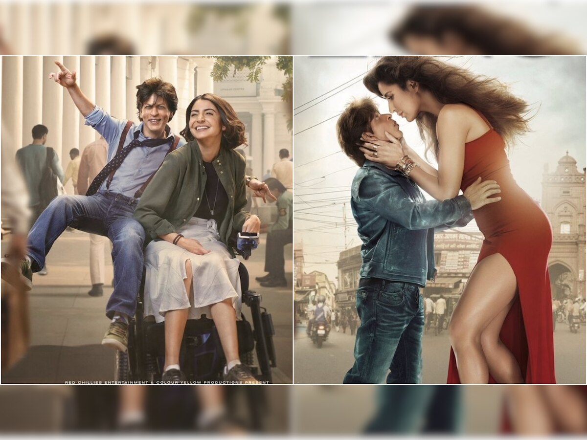 PICS: Shah Rukh Khan sets the mood for his birthday by introducing Anushka Sharma and Katrina Kaif in 'Zero' posters