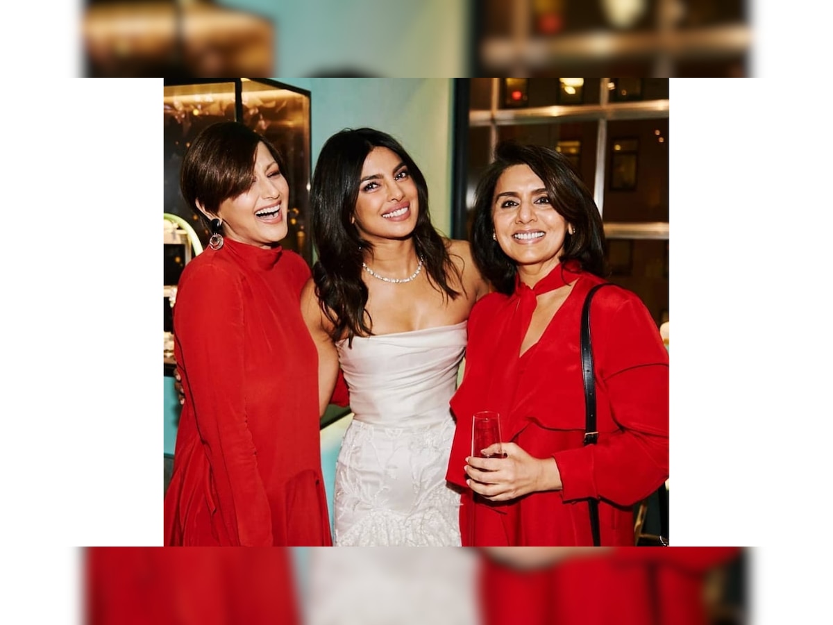 Sonali Bendre shares inside pic from Priyanka Chopra's bridal shower; says, 'felt strange to wear red' after so long