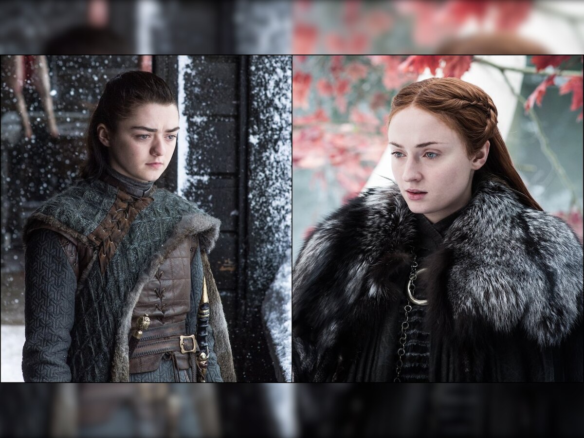 Stark sisters not big fans of Donald Trump's 'Game of Thrones' meme