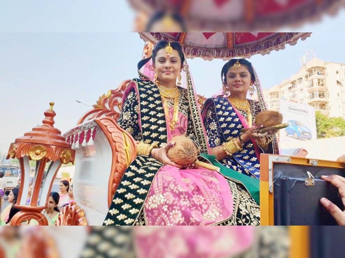 Disinterested in world tours, luxury cruises, Surat sisters renounce crores to take Diksha