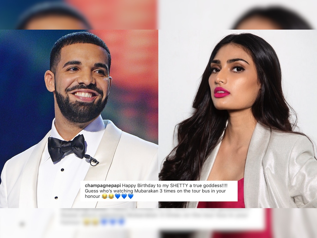 Drake wishes Athiya Shetty on her birthday with a 'My Shetty True Goddess' message, watches 'Mubarakan' thrice! 