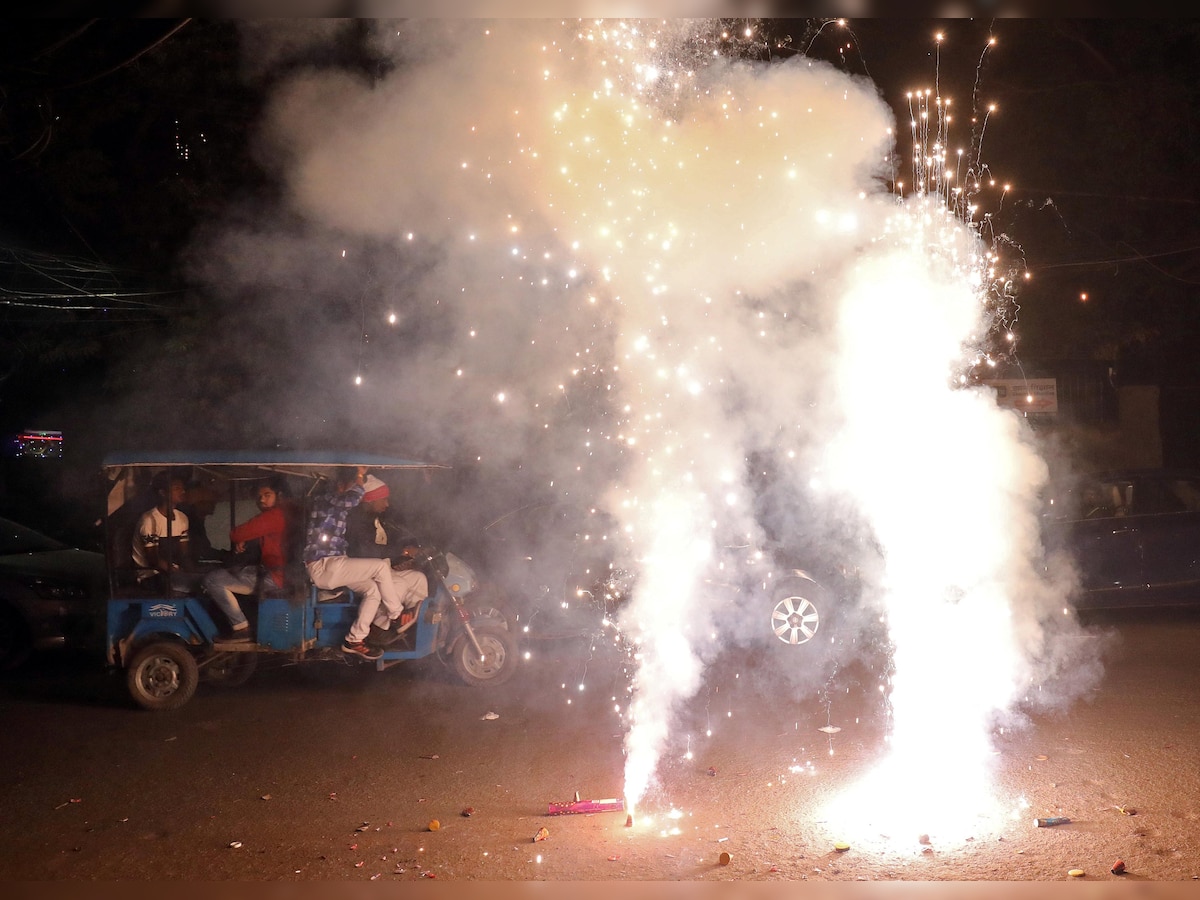 Delhi wakes up to 'hazardous' air as Supreme Court order on firecrackers flouted