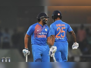 This is what Rohit said about Dhawan after India clean sweep West Indies 3-0 in T20I series