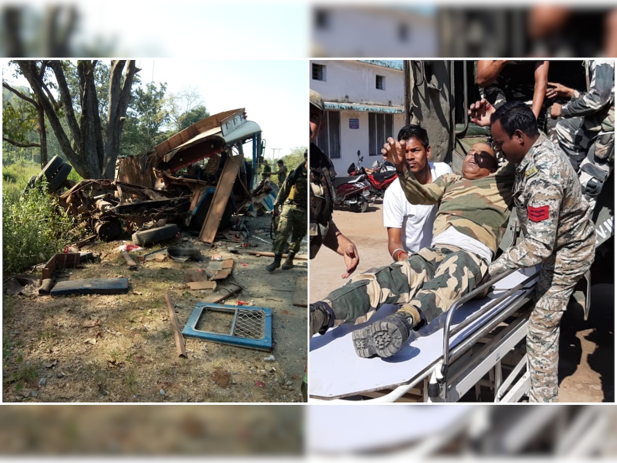 Chhattisgarh: 5 security personnel, one civilian injured in IED blast in Bijapur