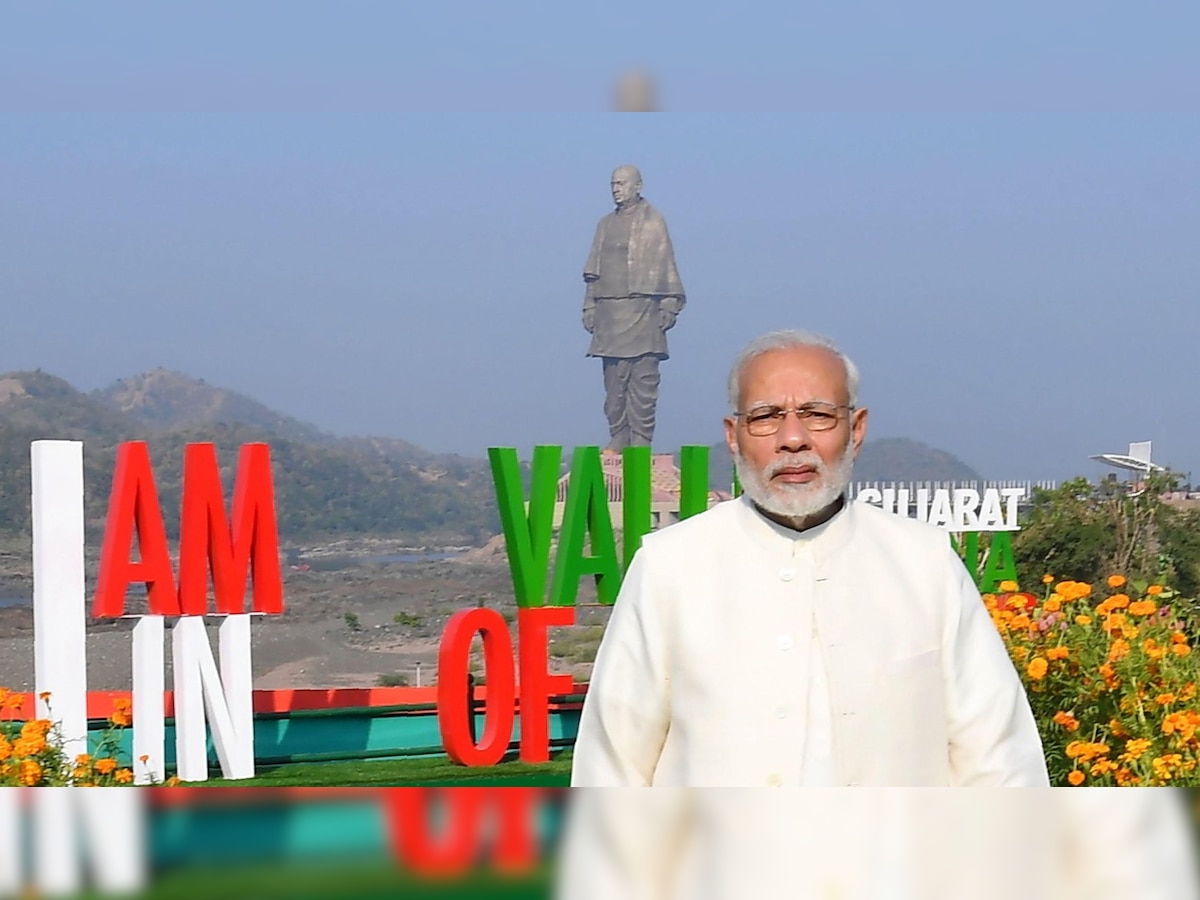 See inside: This magnificent picture of Statue of Unity from space is just too awesome for words 