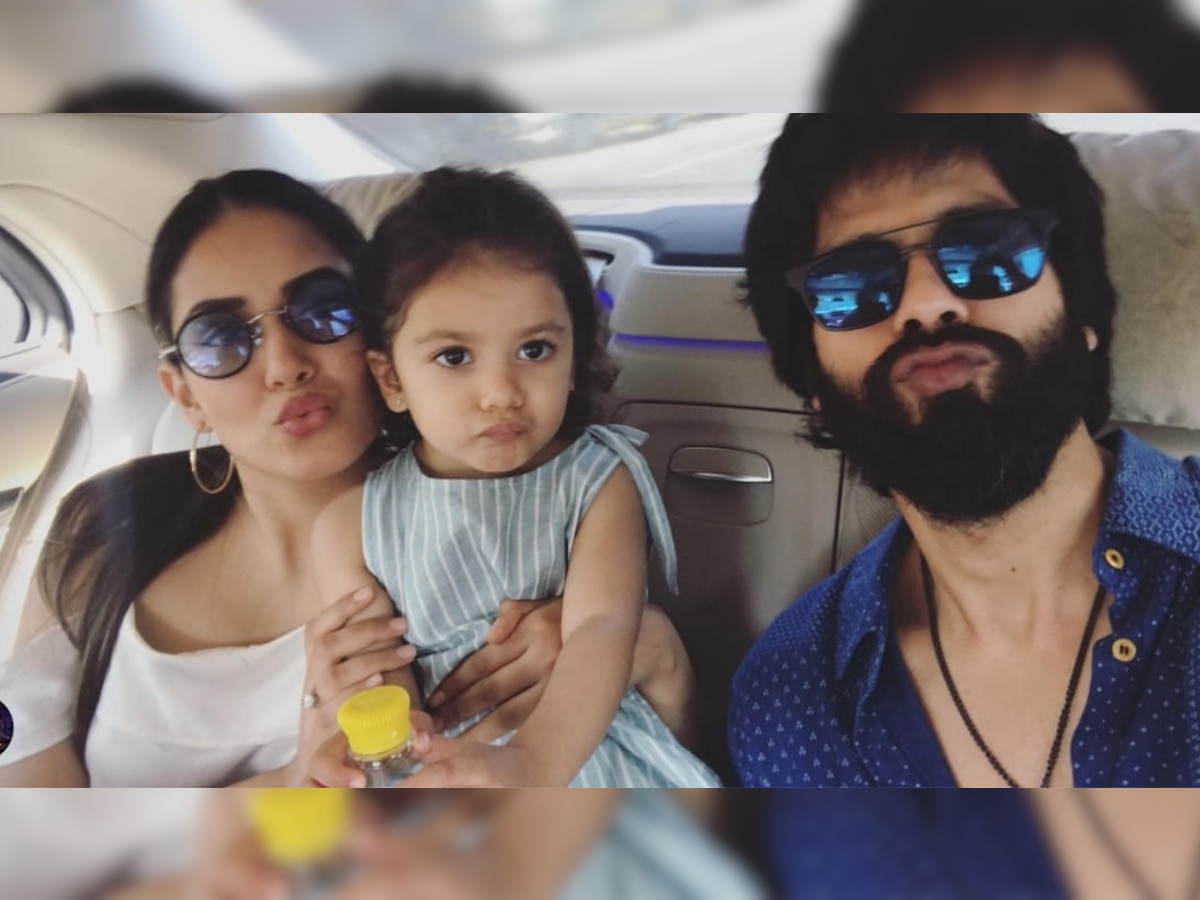 Check pics: Shahid Kapoor, Mira Rajput and Misha Kapoor show you how the pout is done right for a selfie!