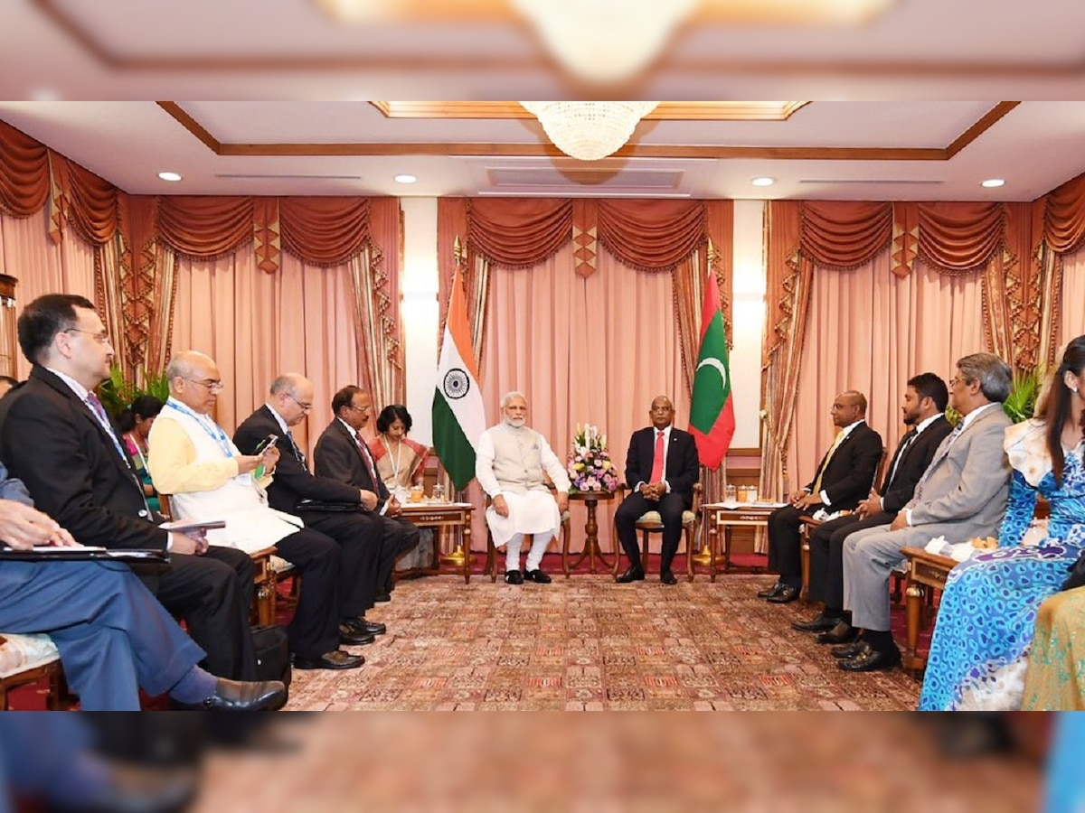 India to give all help to new Maldivian Govt: PM Modi assures President Solih