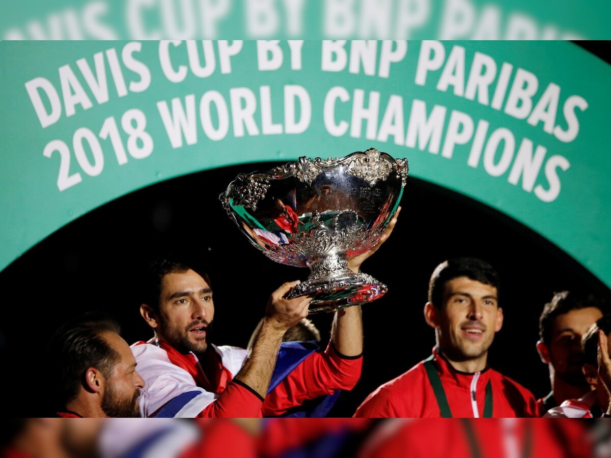 Marin Cilic beats French Lucas Pouille to win Davis Cup for Croatia