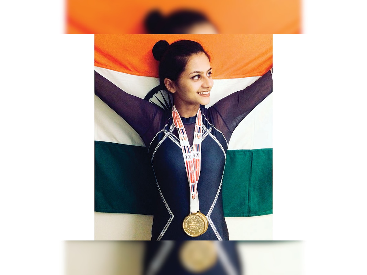 Dombivli gymnast Ishwari Shirodkar wins gold, silver in Russian Open Championships