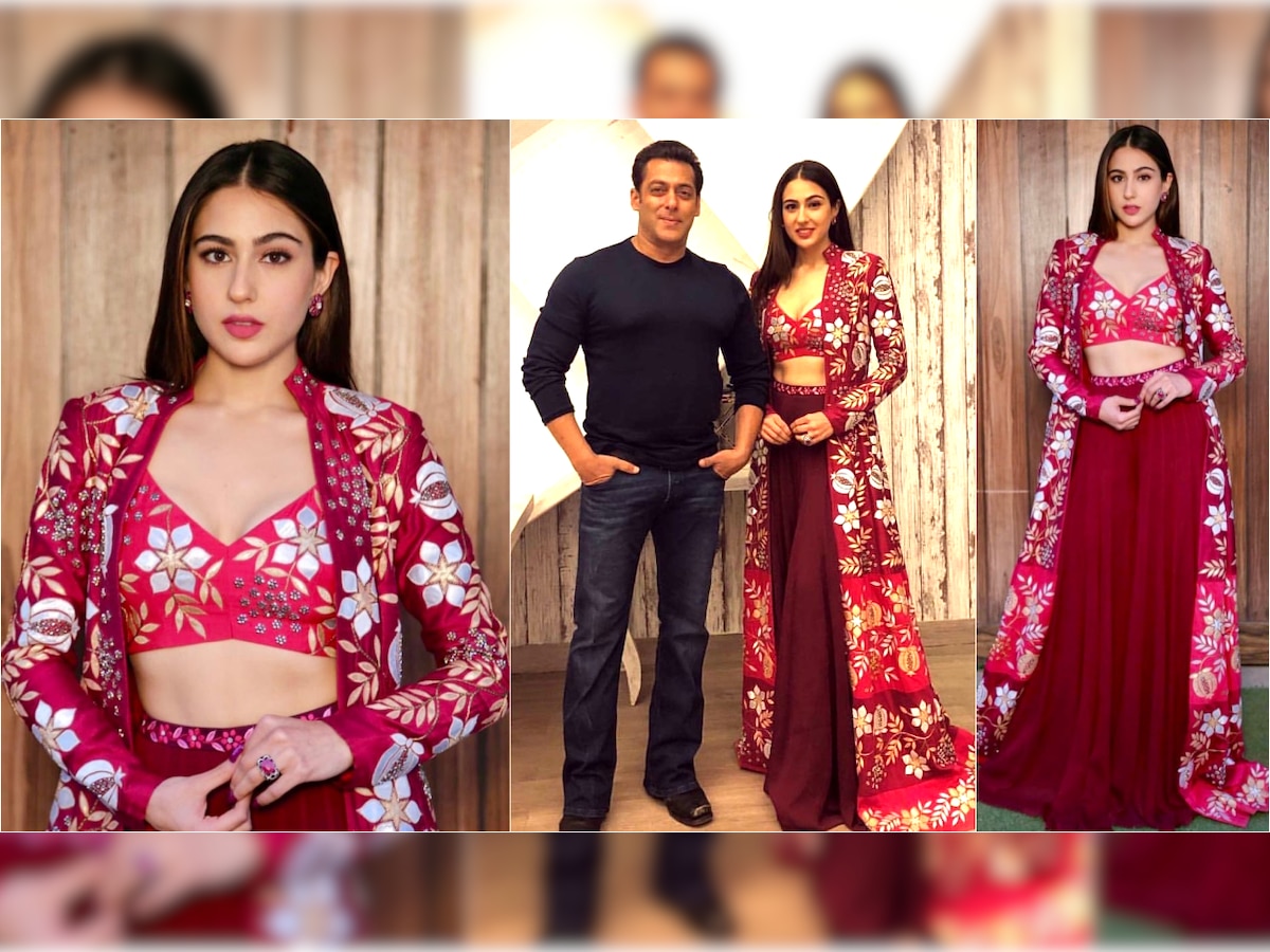 Salman Khan goes on a nostalgia trip as he meets Sara Ali Khan on the sets of 'Bigg Boss 12'