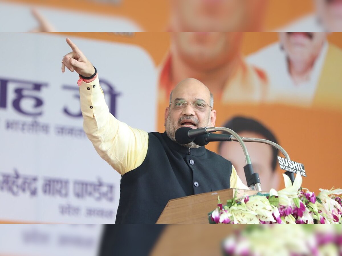 Cong is ATM of lies, BJP ATM of development: Amit Shah