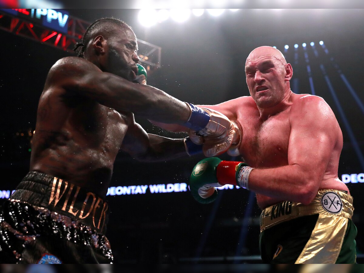 Deontay Wilder vs Tyson Fury WBC heavyweight title fight ends in controversial draw 