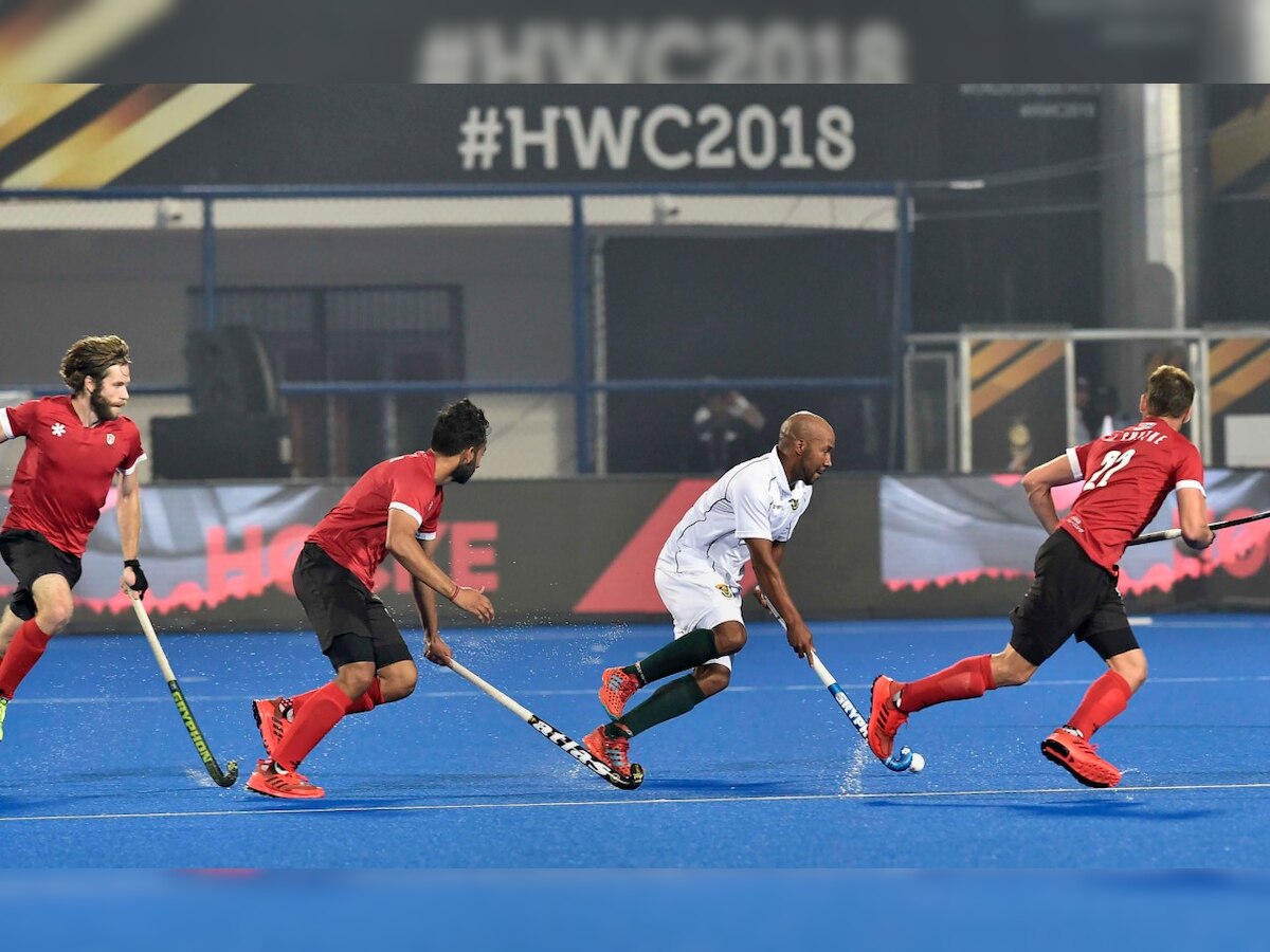 Men's Hockey World Cup 2018: Canada, South Africa play out 1-1 draw to stay alive in WC 