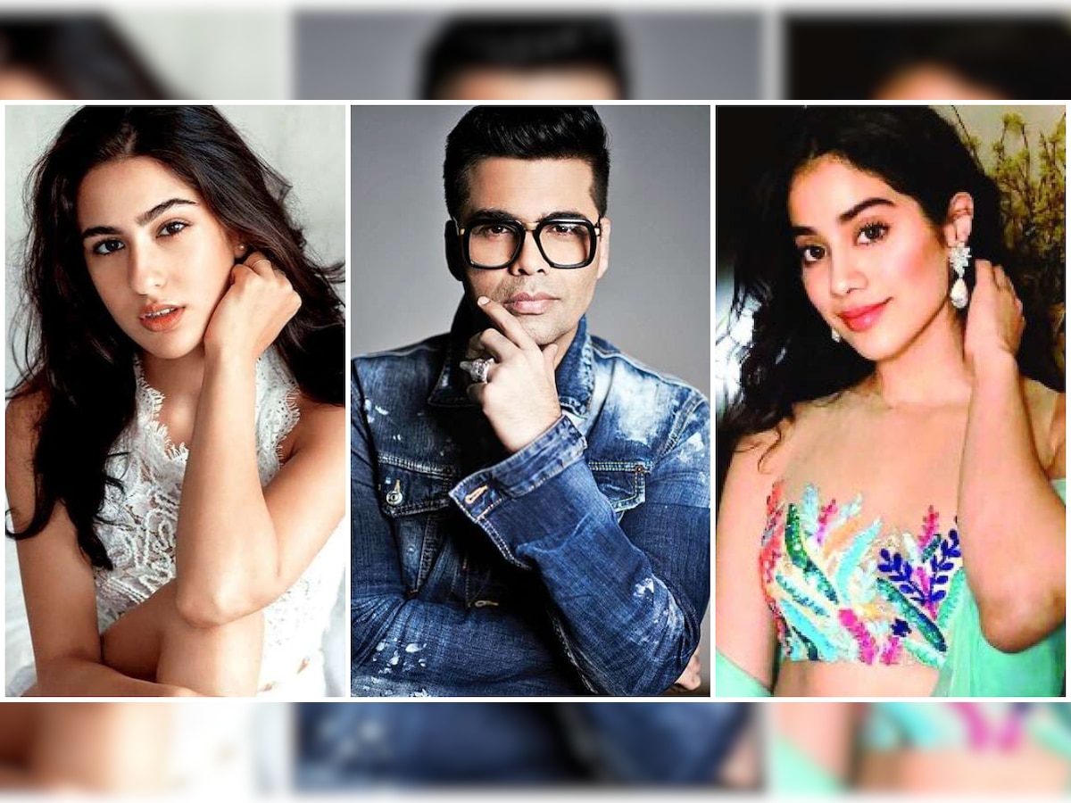 Here's why Karan Johar thinks it is 'unfair' to compare Janhvi Kapoor and Sara Ali Khan