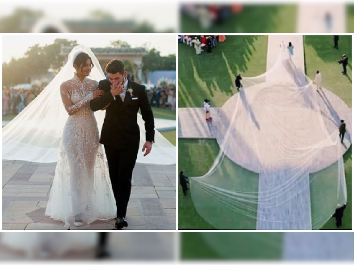 Priyanka Chopra's 75-Foot Long Veil Gave Twitter Every Sort Of Feel