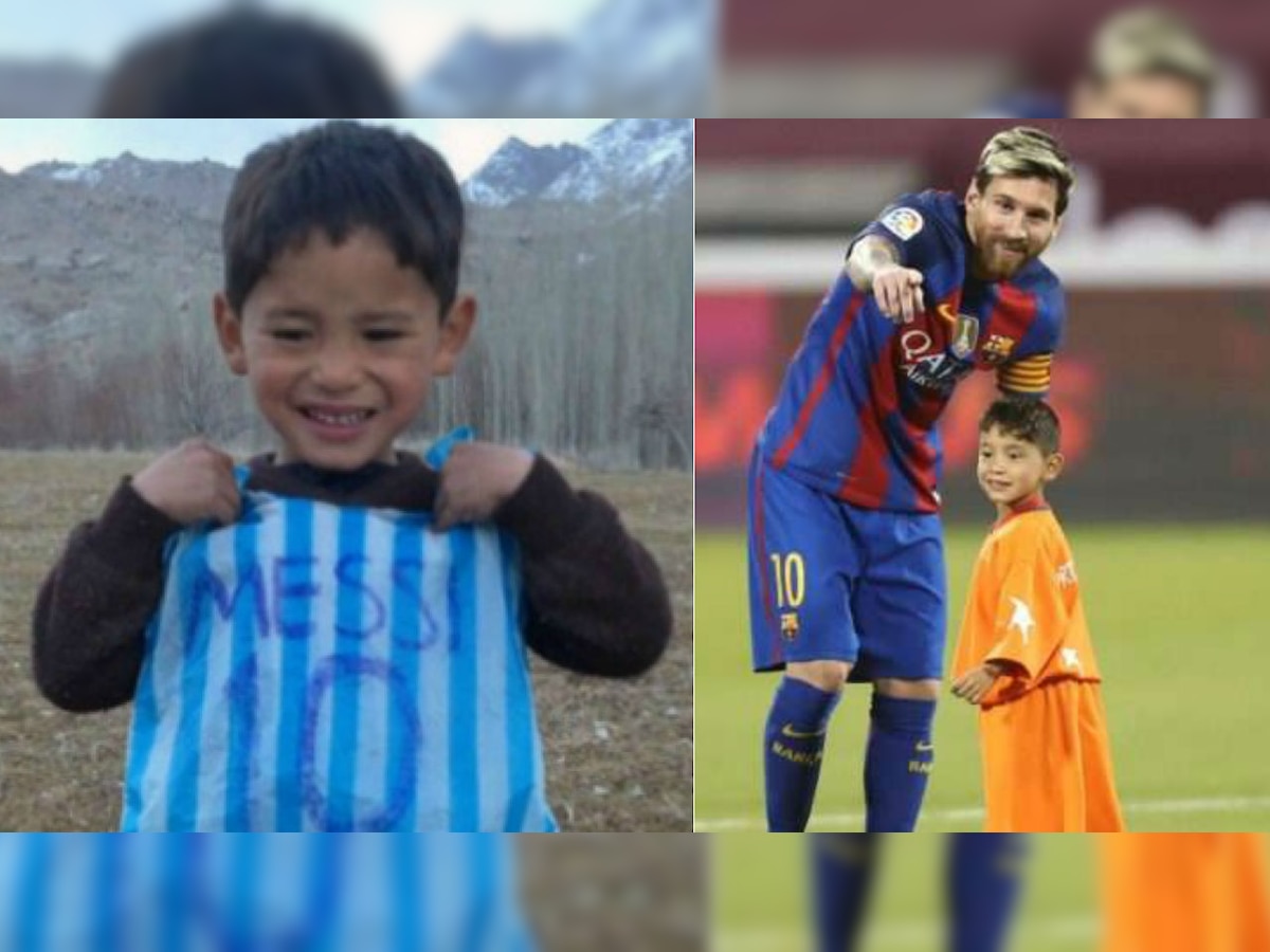 Lionel Messi's young fan forced to flee home in Afghanistan after Taliban attack