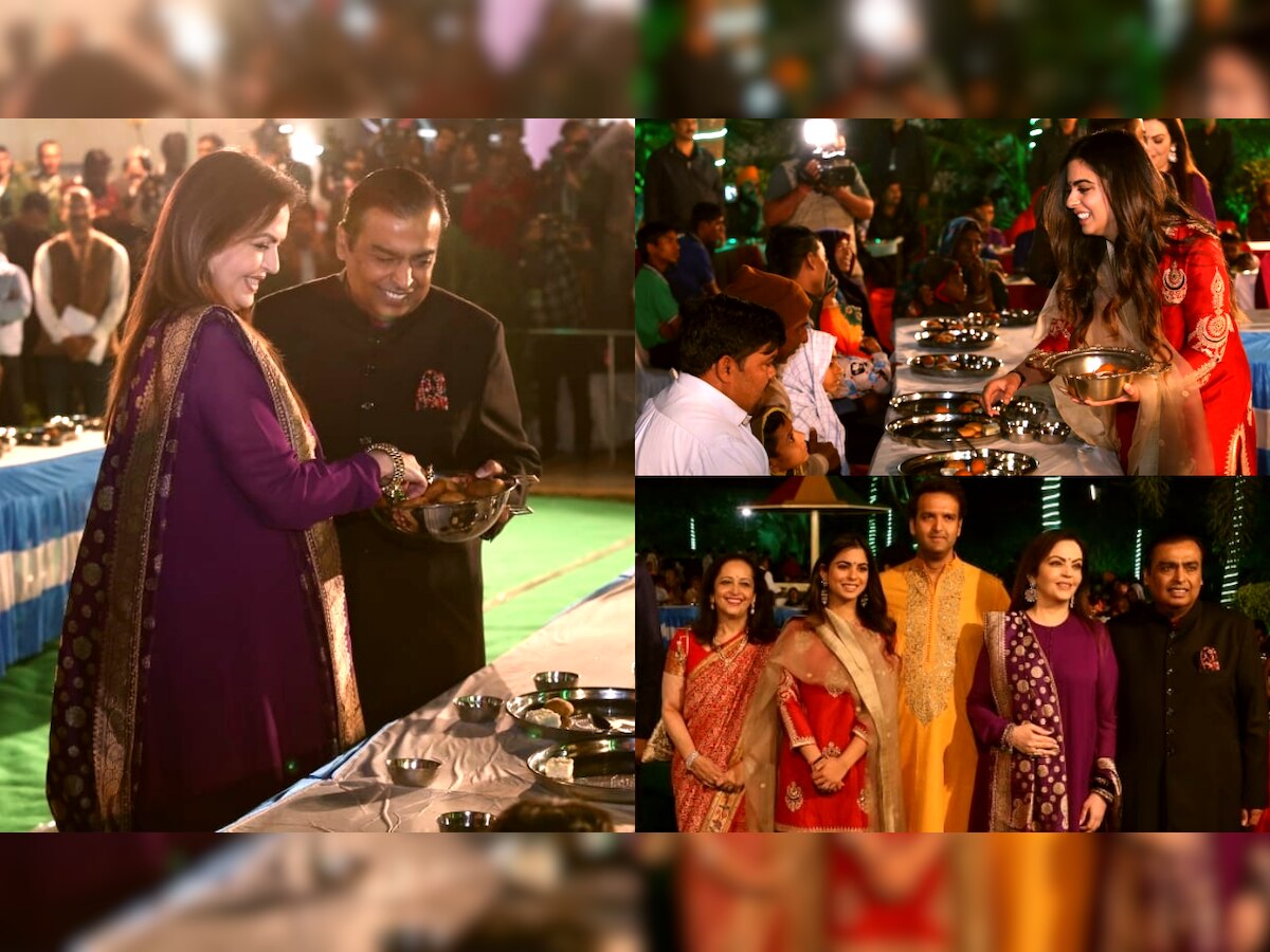 Mukesh - Nita Ambani to feed 5,100 Udaipur locals thrice a day from 7-10 December for daughter Isha Ambani's wedding