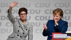 Annegret Kramp-Karrenbauer succeeds Angela Merkel as German CDU leader