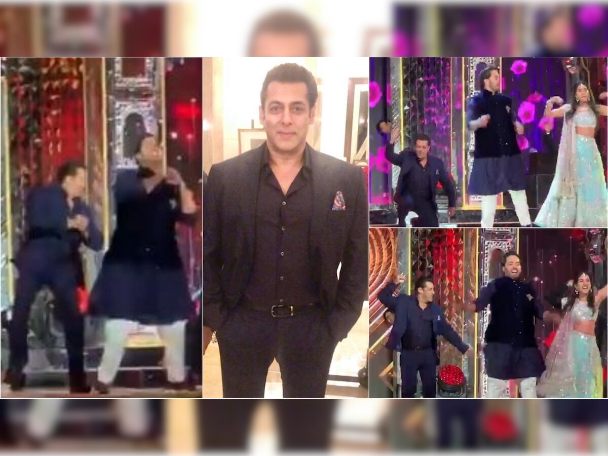 Isha Ambani Sangeet: Salman Khan makes for the most enthusiastic background dancer in Anant Ambani's performance - Watch