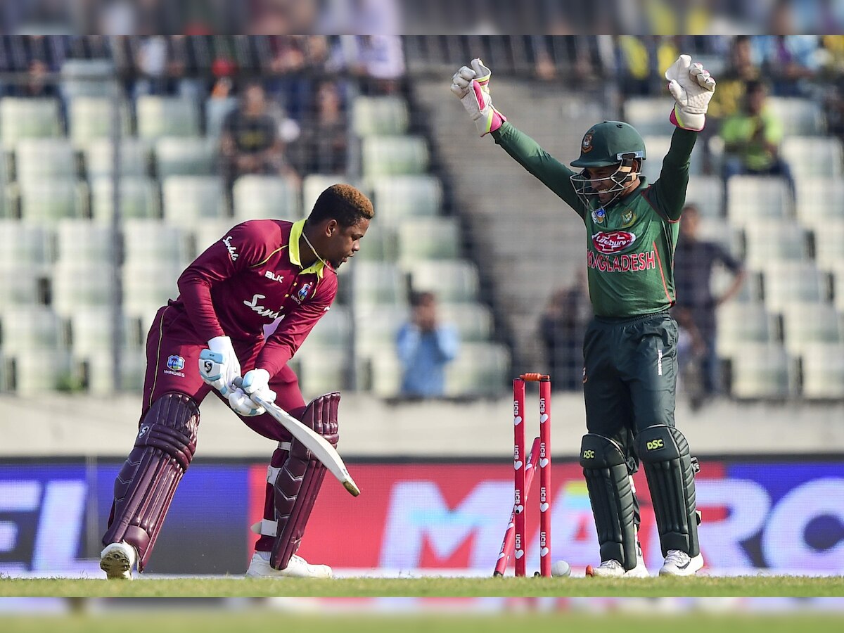 1st ODI: Mushfiqur Rahim steers Bangladesh to easy win against West Indies