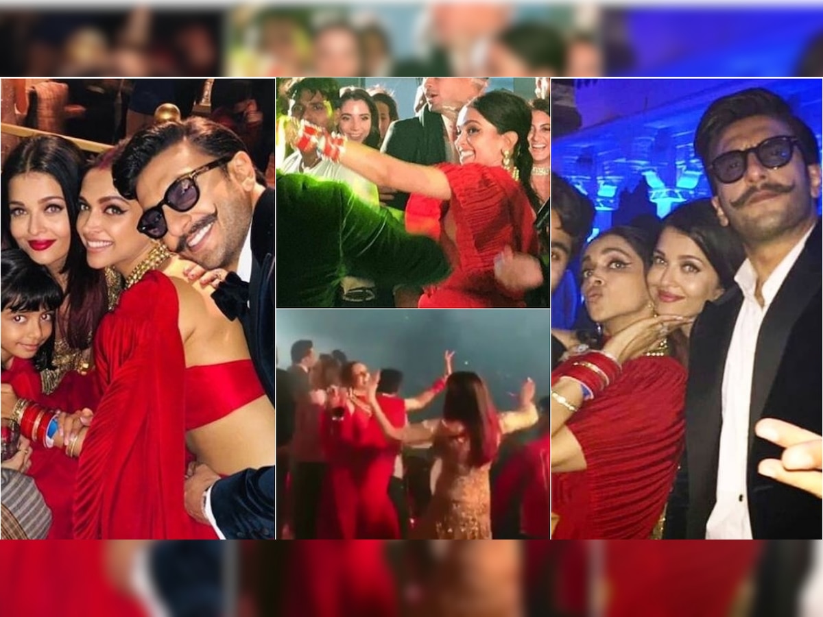 Deepika Padukone and Aishwarya Rai Bachchan doing Bhangra on 'Taare Gin Gin' at Ambani bash is EVERYTHING - Watch
