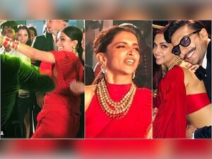 Watch: Ranveer Singh makes wifey Deepika Padukone dance on 'Malhaari' at Isha Ambani sangeet, her wild moves go VIRAL