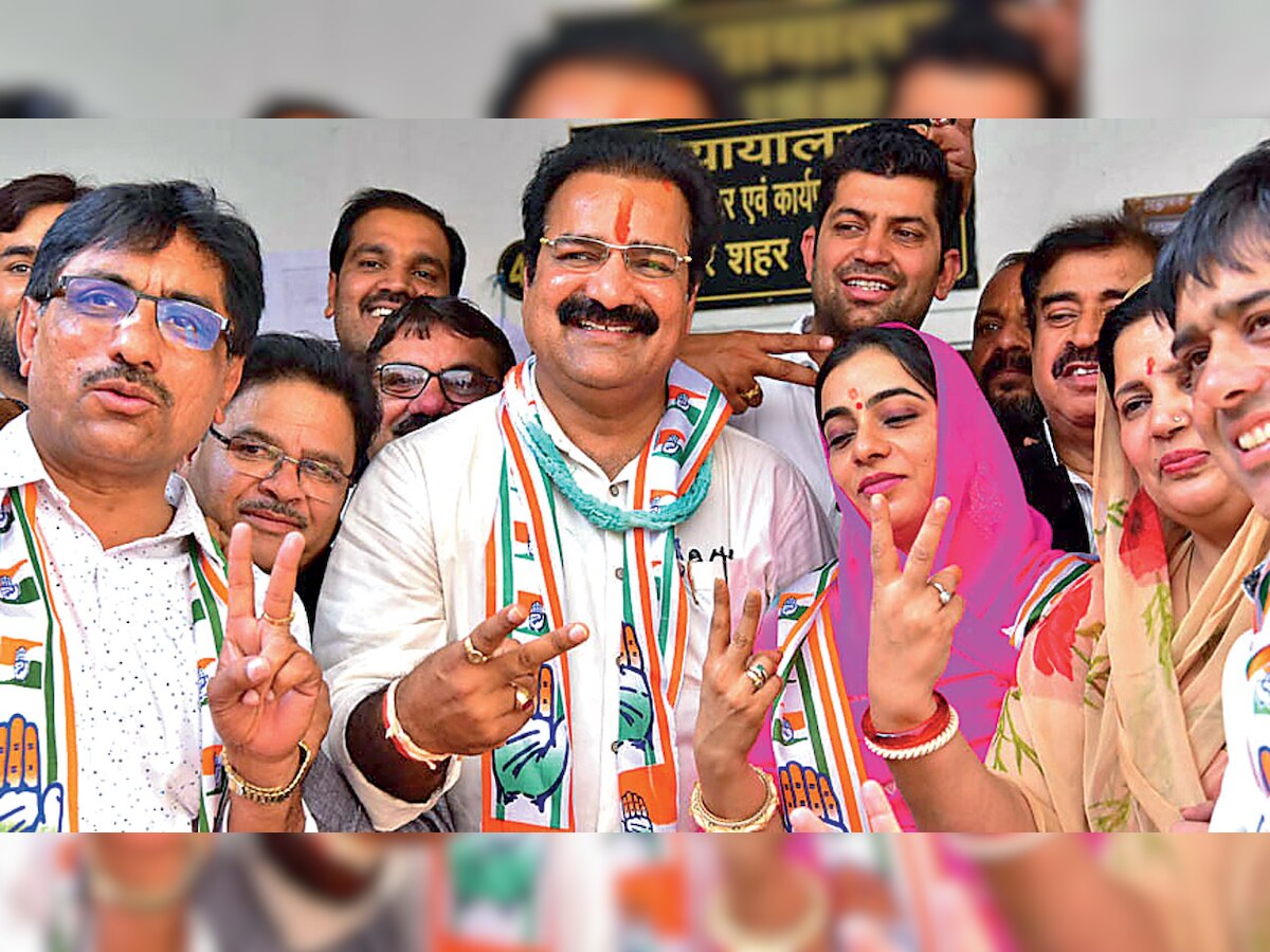 Assembly Elections 2018: New-elected MLAs queue up at residence of both leaders in Rajasthan
